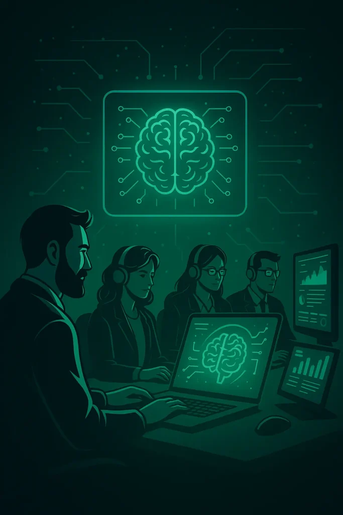 AI-powered customer support team ensuring optimal performance for clients at DICAPLO