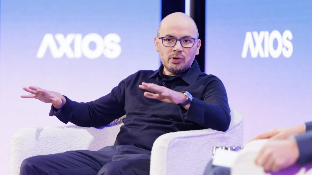 DeepMind Gemini AGI model in futuristic AI lab